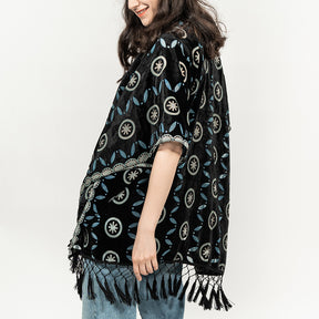 USHOWHEY shawl kimono cardigans bathing suit cover ups